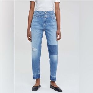 CLOSED X-LENT SLOUCHY BOYFRIEND JEANS MID RISE